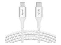 Belkin BOOST CHARGE - Cable USB - 24 pin USB-C (M) a 24 pin USB-C (M)