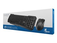 Xtech XTK-309S - Juego de teclado y ratón - inalámbrico