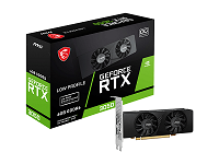 MSI - GeForce RTX 3050 LP 6G OC - PCI Express 3.0 x16 (x4 mode)